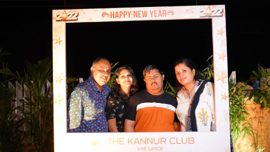 New year celebration at Kannur club