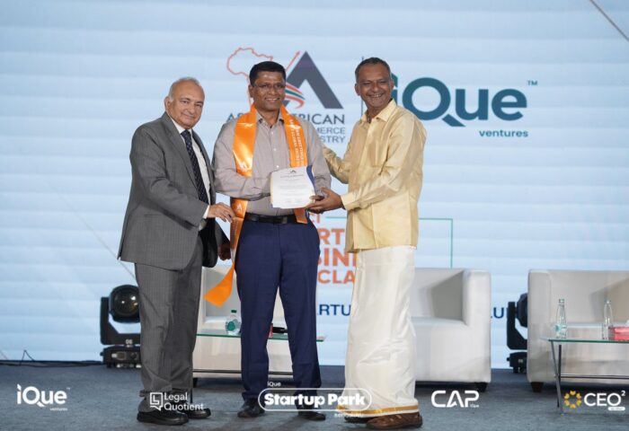 The Kannur Club MD, Mr. Sreejith KP, was honored to speak at the AACCI Startup & Business Conclave 2025